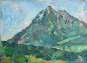 Stanserhorn (Öl auf Leinwand 41x30 cm)